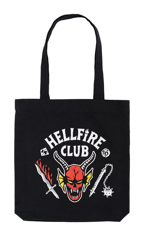 Stranger Things Hellfire Club shopping bag