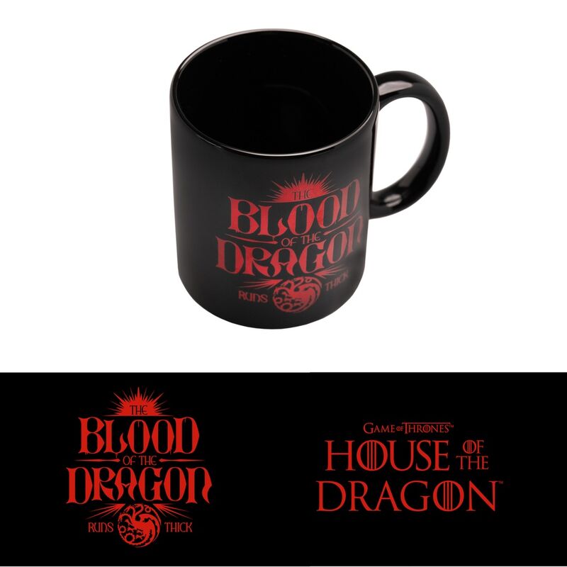 Game of Thrones House of the Dragon Tazza da Collezione 350ml Nerdscape Ceramica Microwavabile e Lavabile Nerdscape