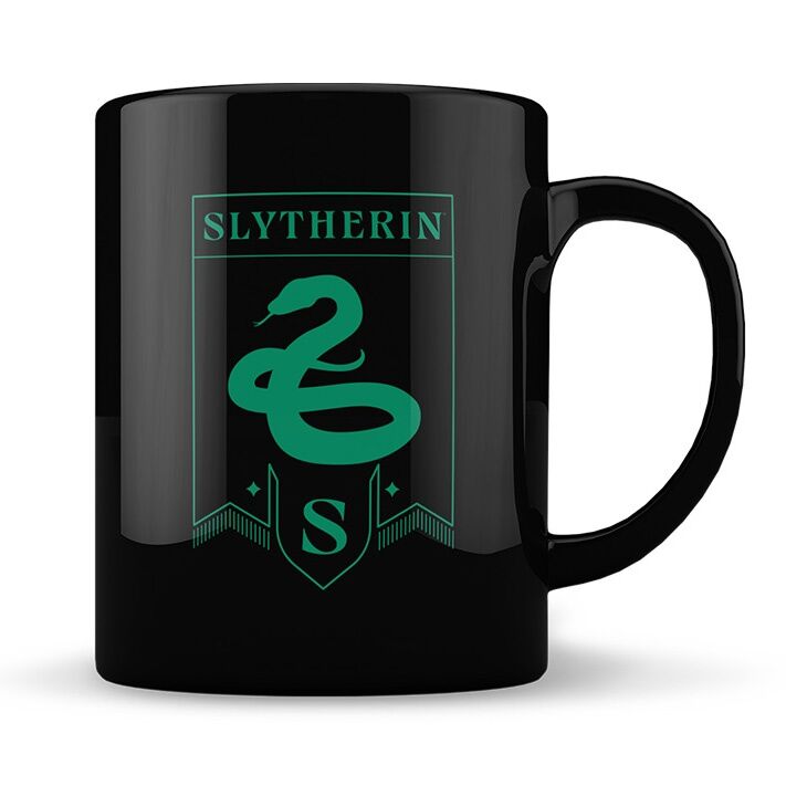 Nerdscape Harry Potter Slytherin Mug Premium – Figura da Collezione per Veri Fan, Emozioni Magiche Garantite! Nerdscape