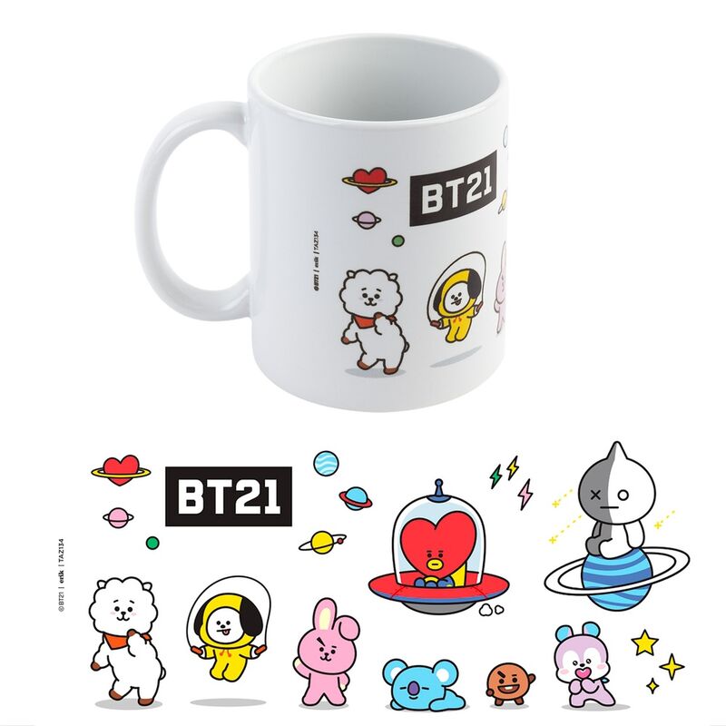 BT21 Universtar mug 330ml Nerdscape