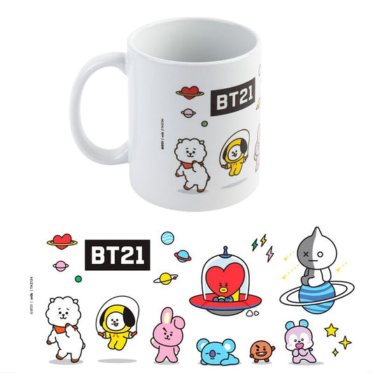 BT21 Universtar mug 330ml Nerdscape