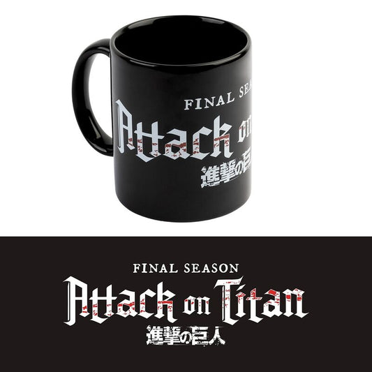 Funko Pop! Attack On Titan Logo - Tazza da Collezione Nerdscape in Ceramica 350ml Nerdscape