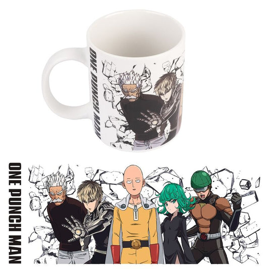 One Punch Man Heroes mug 350ml Nerdscape