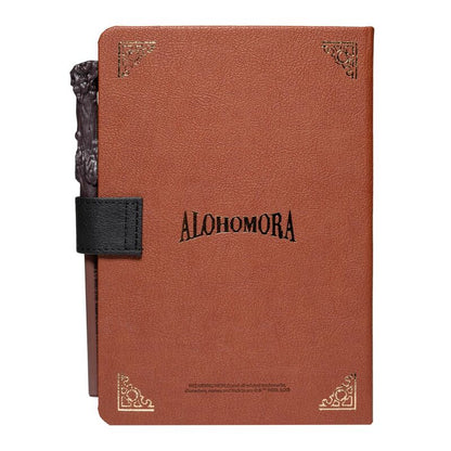Harry Potter Hogwart A5 premium notebook + wand pen Nerdscape