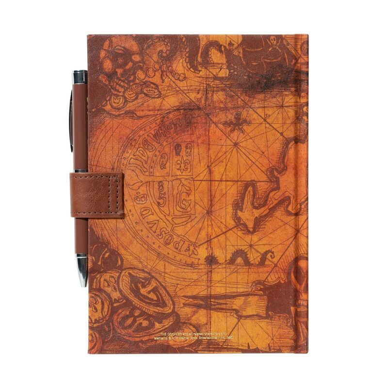 The Goonies A5 premium notebook + projector pen Nerdscape