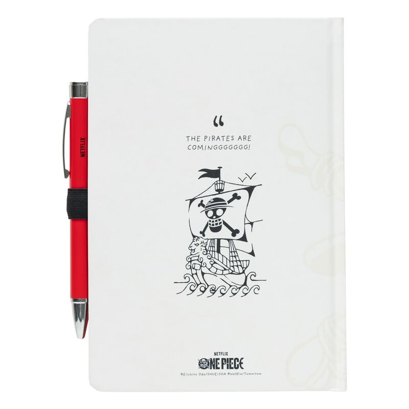 One Piece A5 premium notebook + projector pen Nerdscape