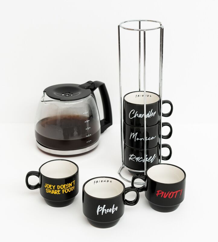 Friends set of 6 mugs 150ml Nerdscape