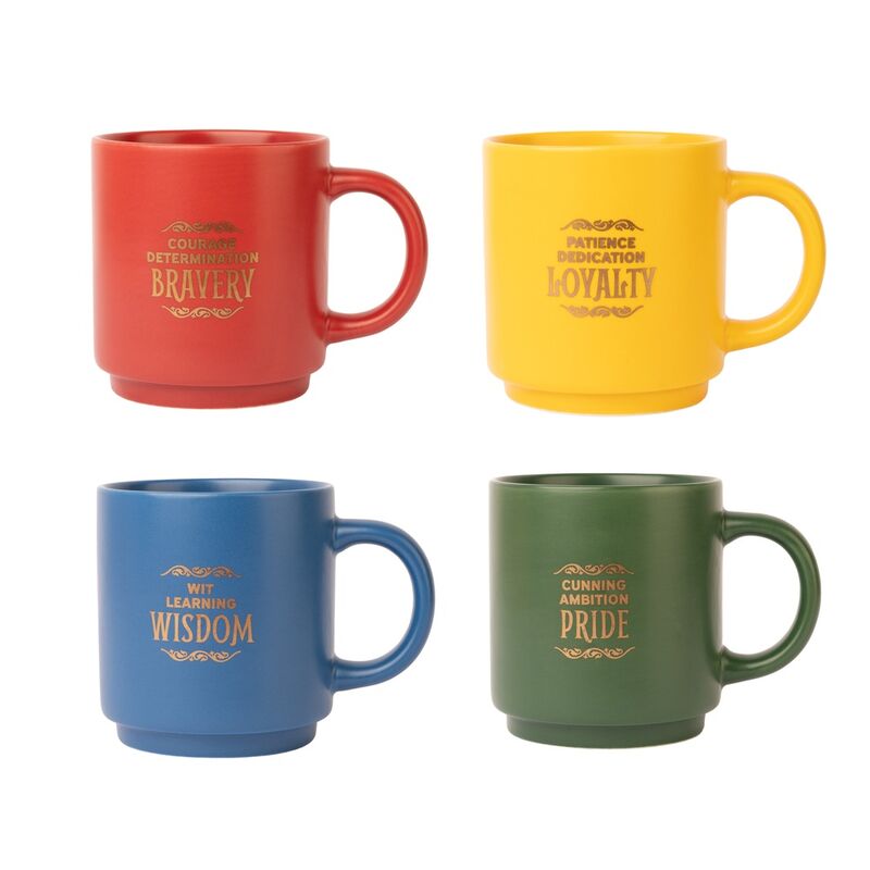 Harry Potter set of 4 mugs 300ml Nerdscape