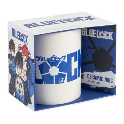Blue Lock Ceramic Mug 350ml – Nerdscape Official Logo Cup Nerdscape