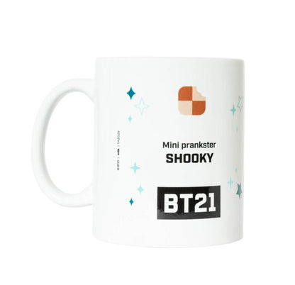 BT21 Shooky Tazza 330ml in Ceramica - Lavabile in Lavastoviglie e Microonde | Nerdscape Nerdscape