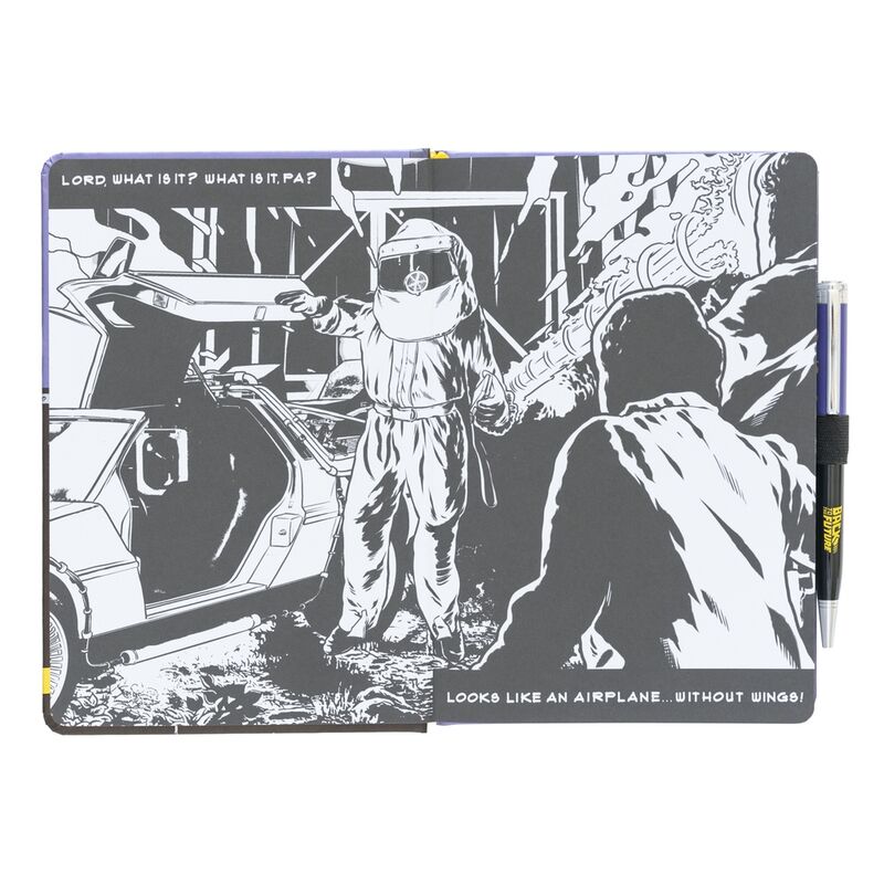 Back to the Future A5 premium notebook + pen Nerdscape