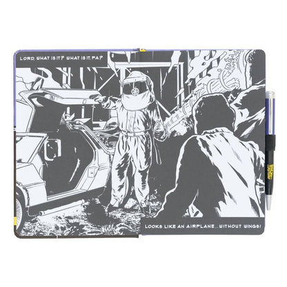 Back to the Future A5 premium notebook + pen Nerdscape