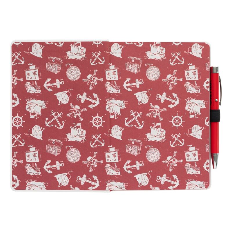 One Piece A5 premium notebook + projector pen Nerdscape
