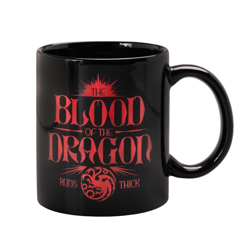 Game of Thrones House of the Dragon Tazza da Collezione 350ml Nerdscape Ceramica Microwavabile e Lavabile Nerdscape