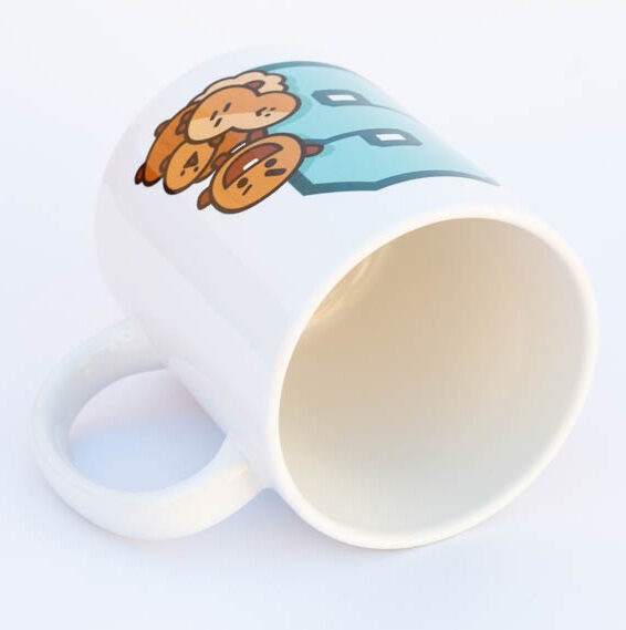 BT21 Shooky Tazza 330ml in Ceramica - Lavabile in Lavastoviglie e Microonde | Nerdscape Nerdscape