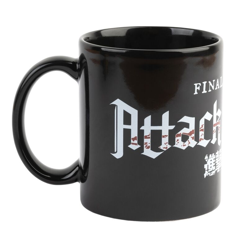 Funko Pop! Attack On Titan Logo - Tazza da Collezione Nerdscape in Ceramica 350ml Nerdscape