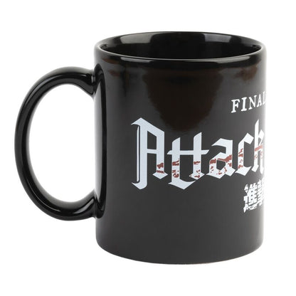 Funko Pop! Attack On Titan Logo - Tazza da Collezione Nerdscape in Ceramica 350ml Nerdscape