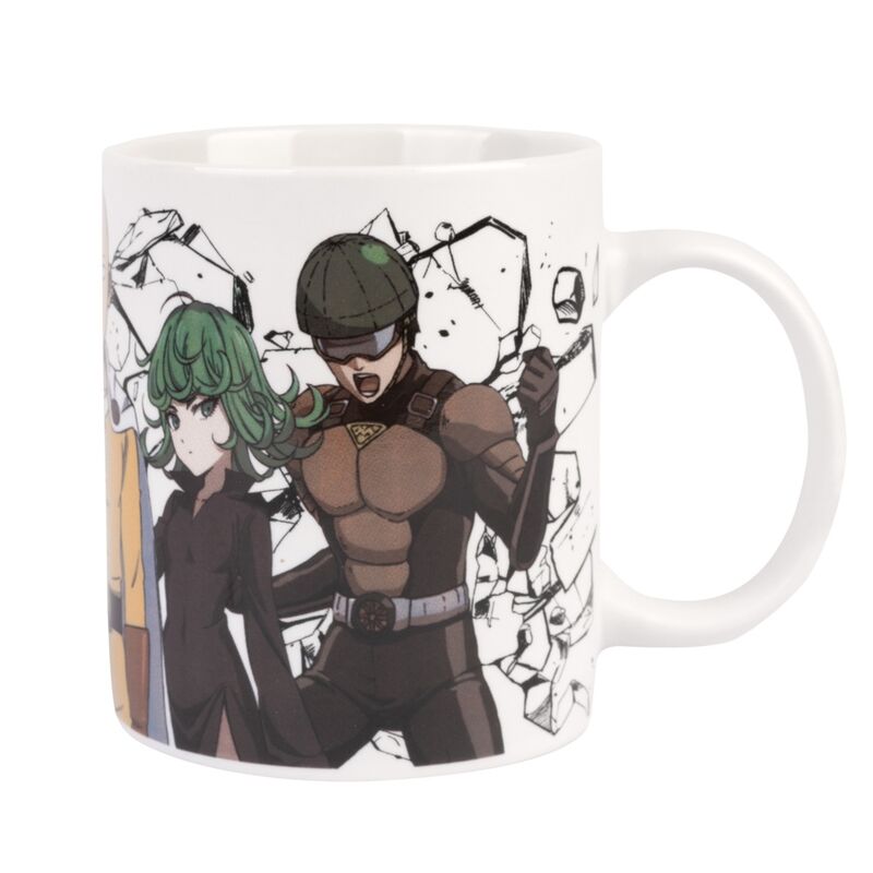 One Punch Man Heroes mug 350ml Nerdscape