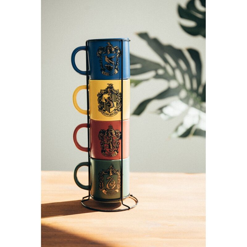 Harry Potter set of 4 mugs 300ml Nerdscape
