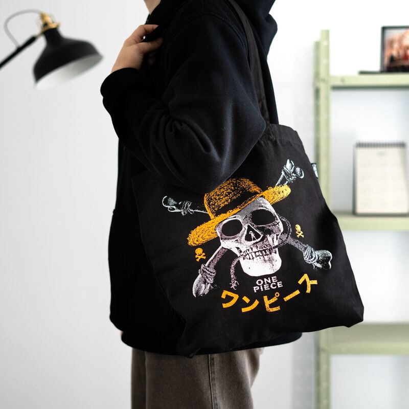 One Piece Jolly Roger shopping bag Nerdscape
