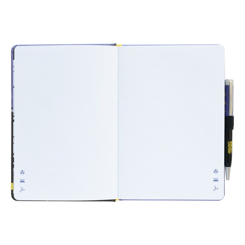 Back to the Future A5 premium notebook + pen Nerdscape