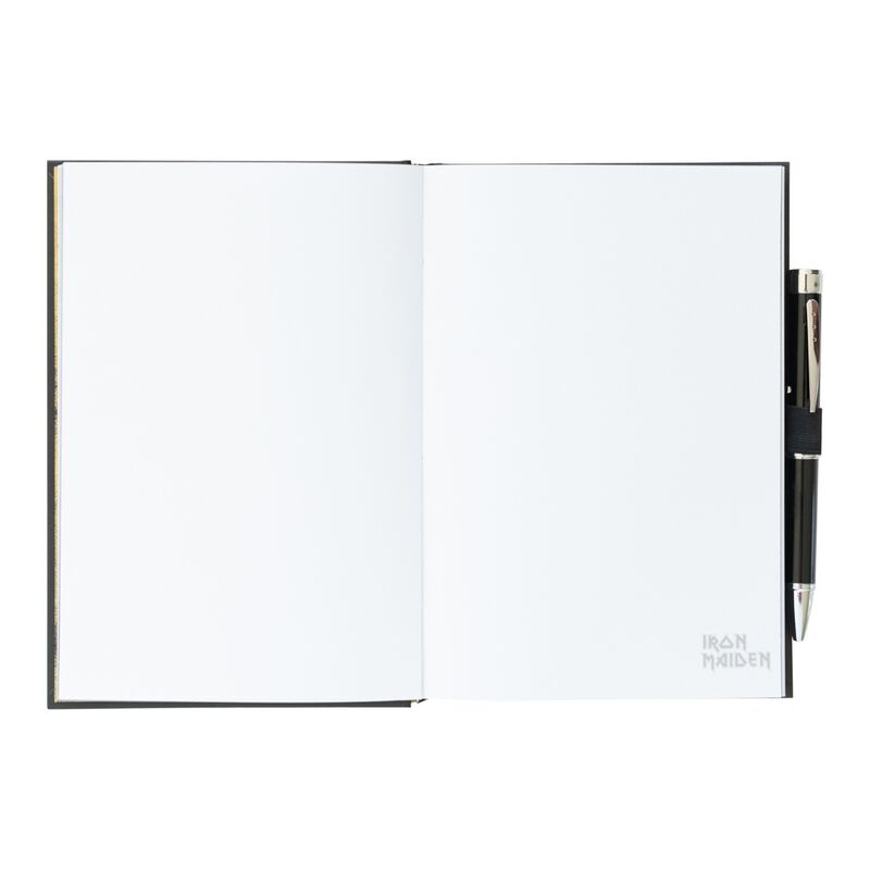 Iron Maiden A5 premium notebook + projector pen Nerdscape