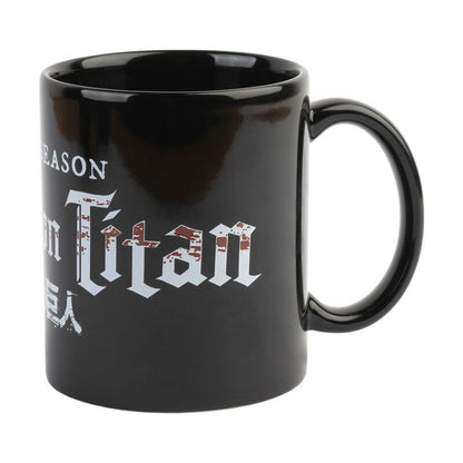Funko Pop! Attack On Titan Logo - Tazza da Collezione Nerdscape in Ceramica 350ml Nerdscape