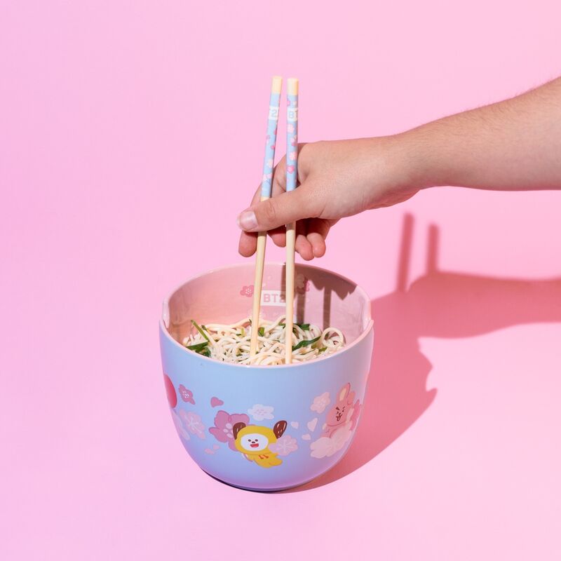 BT21 ramen bowl Nerdscape