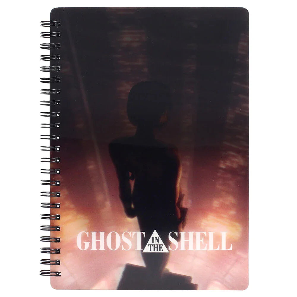 Ghost in the Shell Motoko Motoko Kusanagi 3D notebook Nerdscape