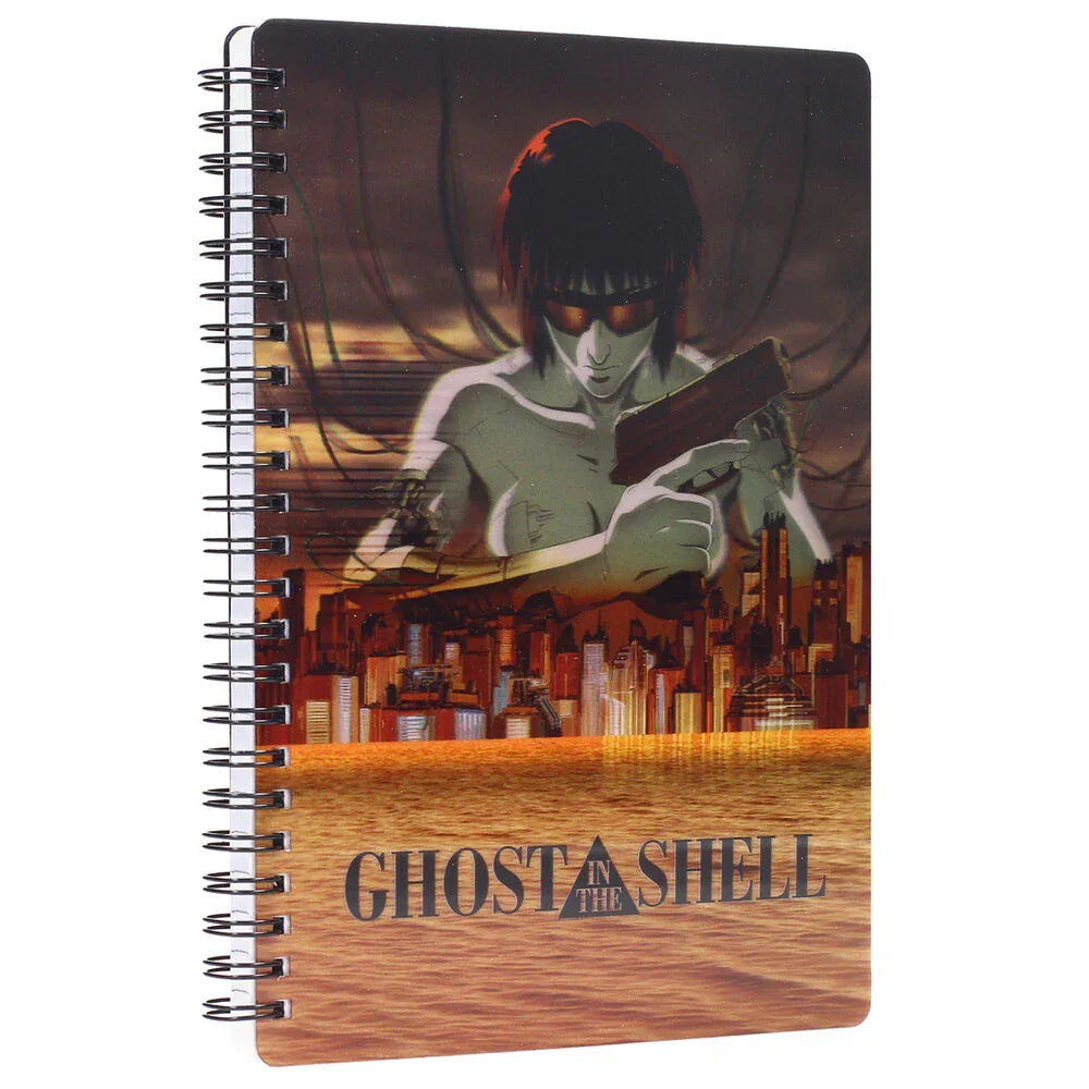Ghost in the Shell City 3D notebook Nerdscape