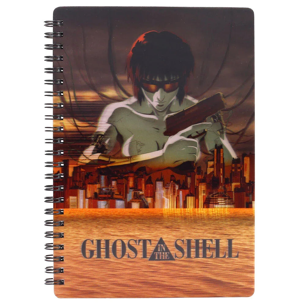 Ghost in the Shell City 3D notebook Nerdscape