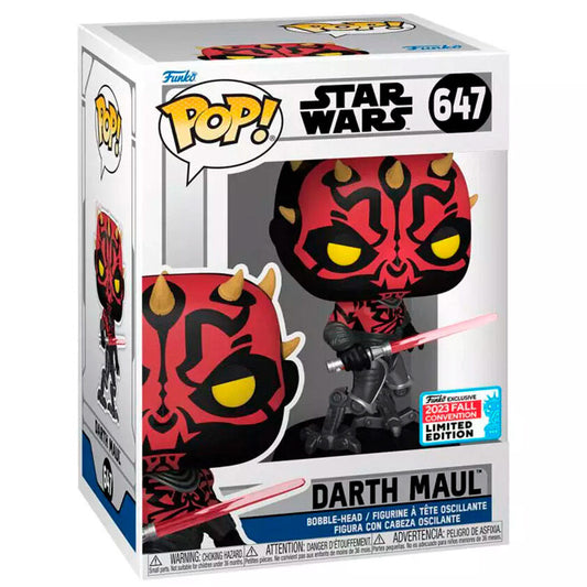 Funko Pop! Star Wars Darth Maul - Figura da Collezione Vinyl Nerdscape