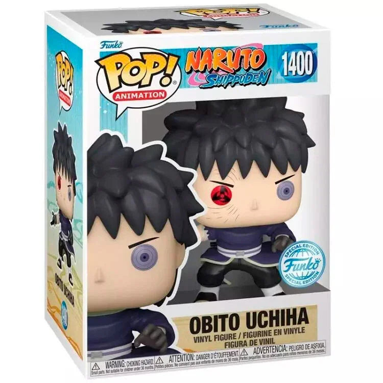 Funko Pop! Naruto Shippuden Obito Uchiha - Figura da Collezione Vinyl Nerdscape