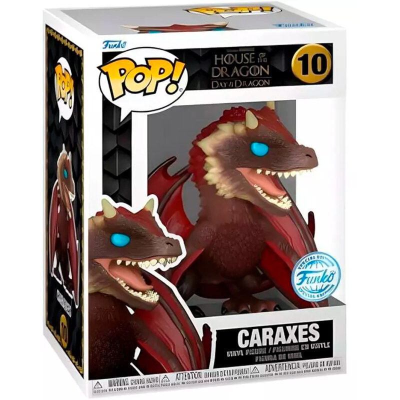 Funko Pop! Game of Thrones Caraxes - Figura da Collezione Vinyl Nerdscape