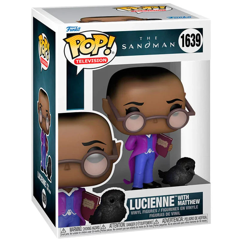 Funko Pop! The Sandman Lucienne con Matthew - Figura da Collezione Vinyl Nerdscape