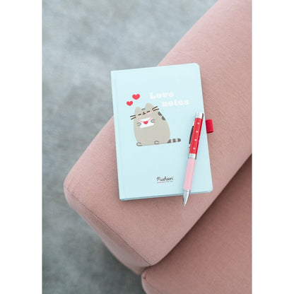 Pusheen Purrfect Love A5 premium notebook + projector pen Nerdscape