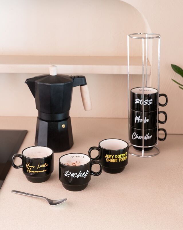 Friends set of 6 mugs 150ml Nerdscape