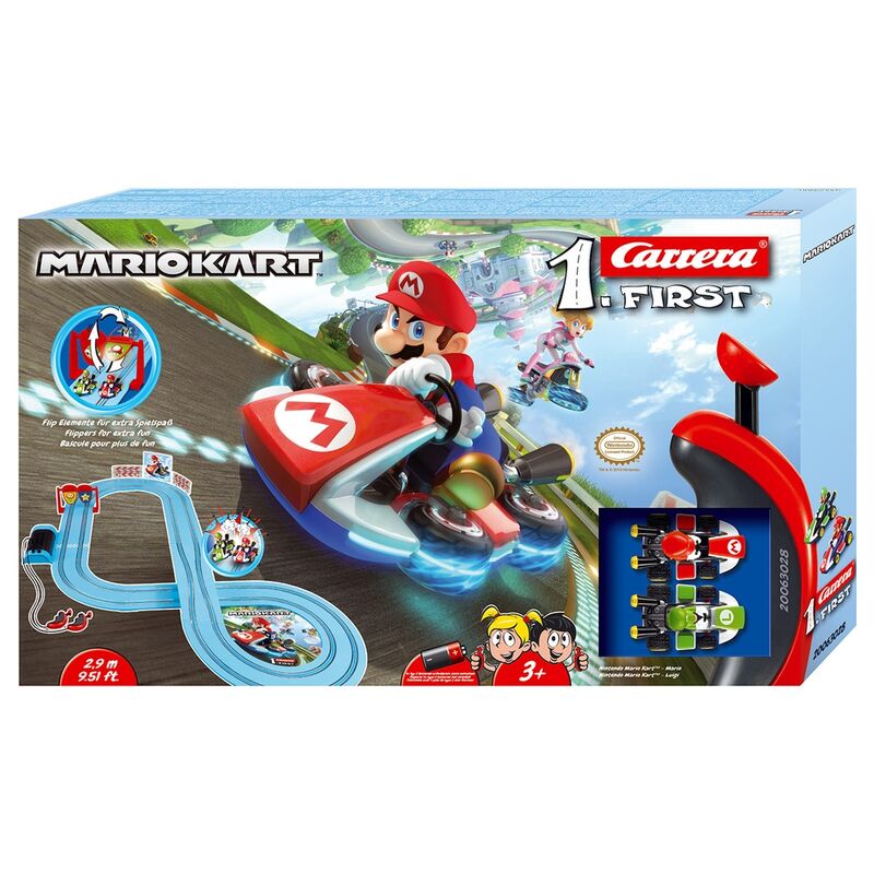 Mario Kart Mario vs Luigi racing circuit Nerdscape