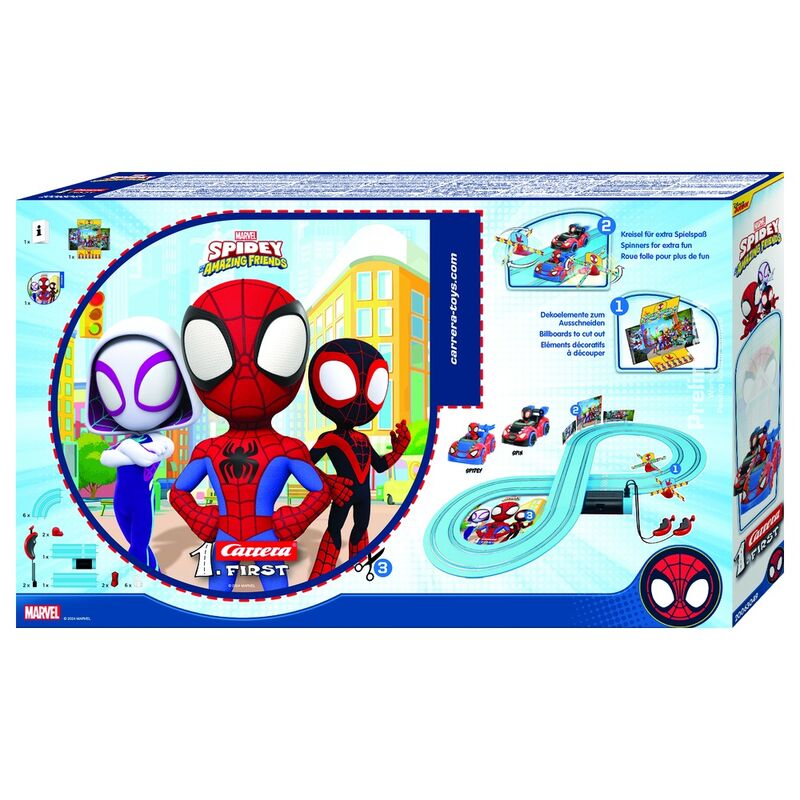 Marvel Spidey Its Time Racing circuit Nerdscape