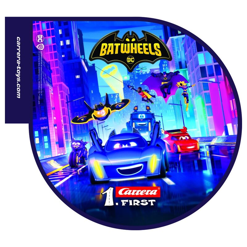 DC Comics Batwheels Time for Action Racing circuit Nerdscape