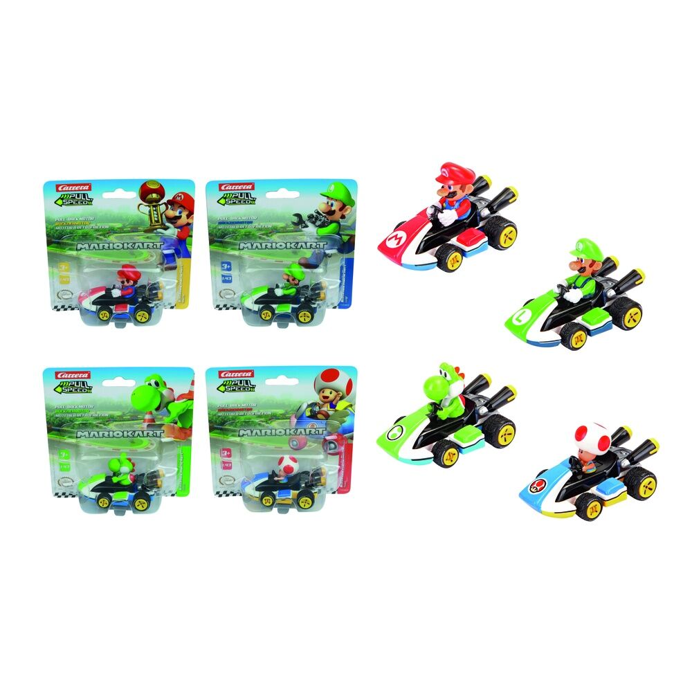Mario Kart 8 Pull & Speed Car 1:43 - Nerdscape Nerdscape