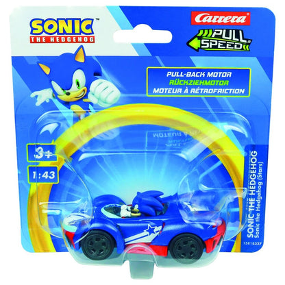 Sonic the Hedgehog Pull & Speed Car - Nerdscape Nerdscape