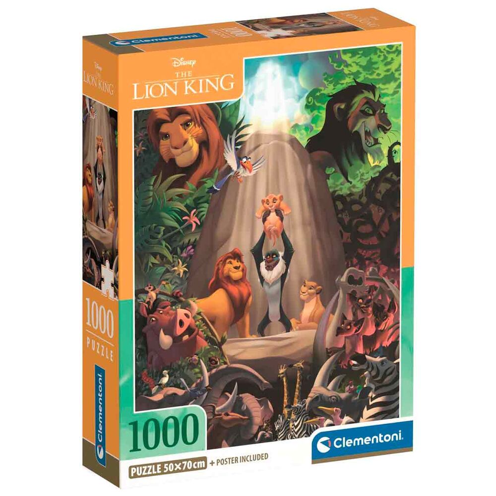 Disney The Lion King puzzle 1000pcs Nerdscape