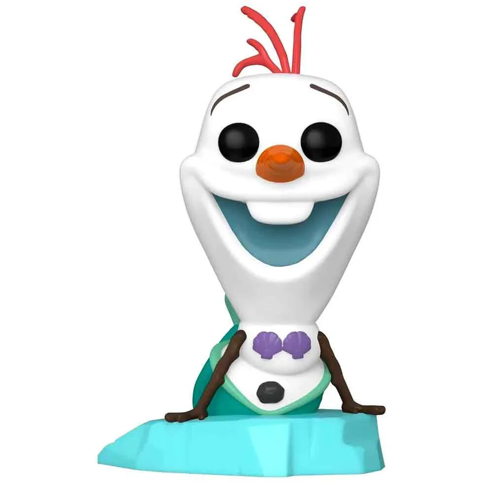 POP figure Disney Olaf Present - Olaf as Ariel Exclusive Nerdscape