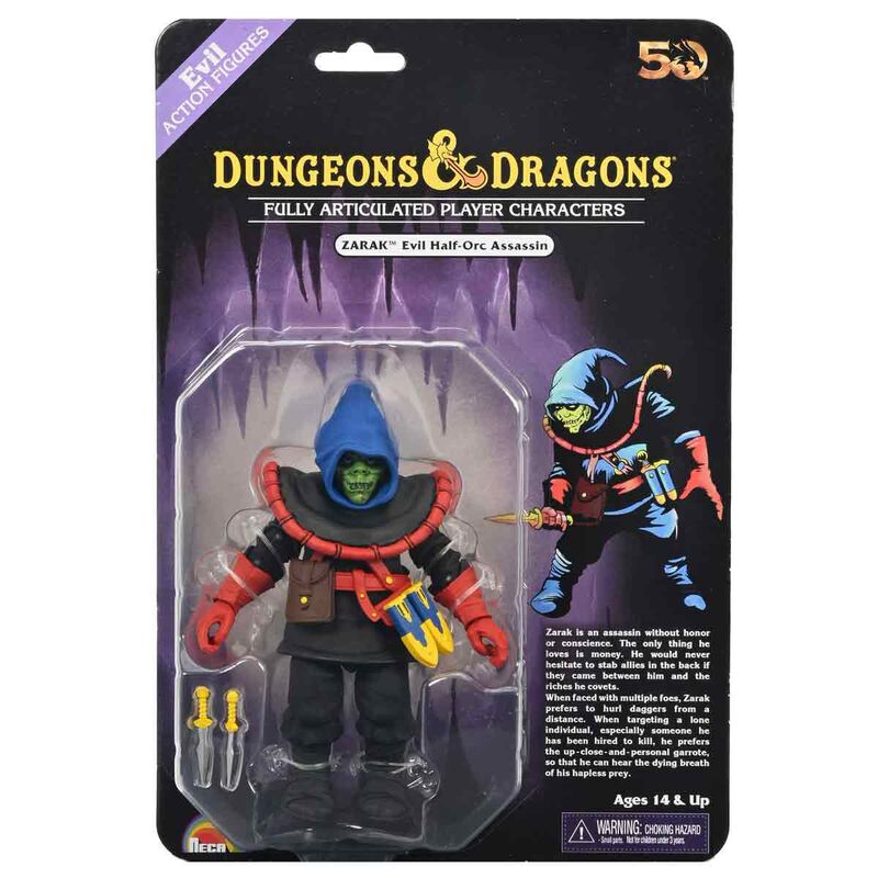 Dungeons and Dragons Zarak 50th Anniversary Figura da Collezione 18cm - Nerdscape Nerdscape