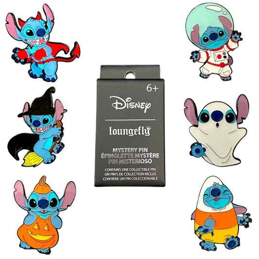 Pin's émaillé surprise Disney Stitch Halloween assortis