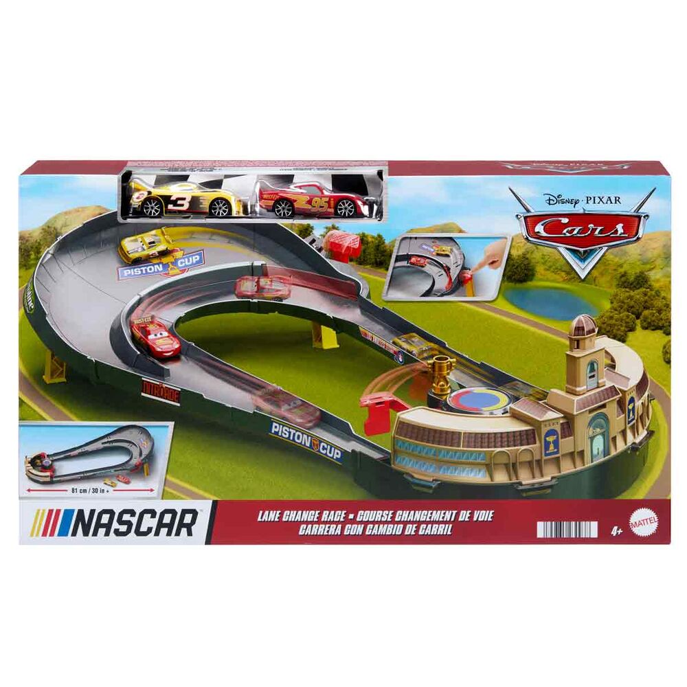Disney Pixar Cars Nascar race Nerdscape