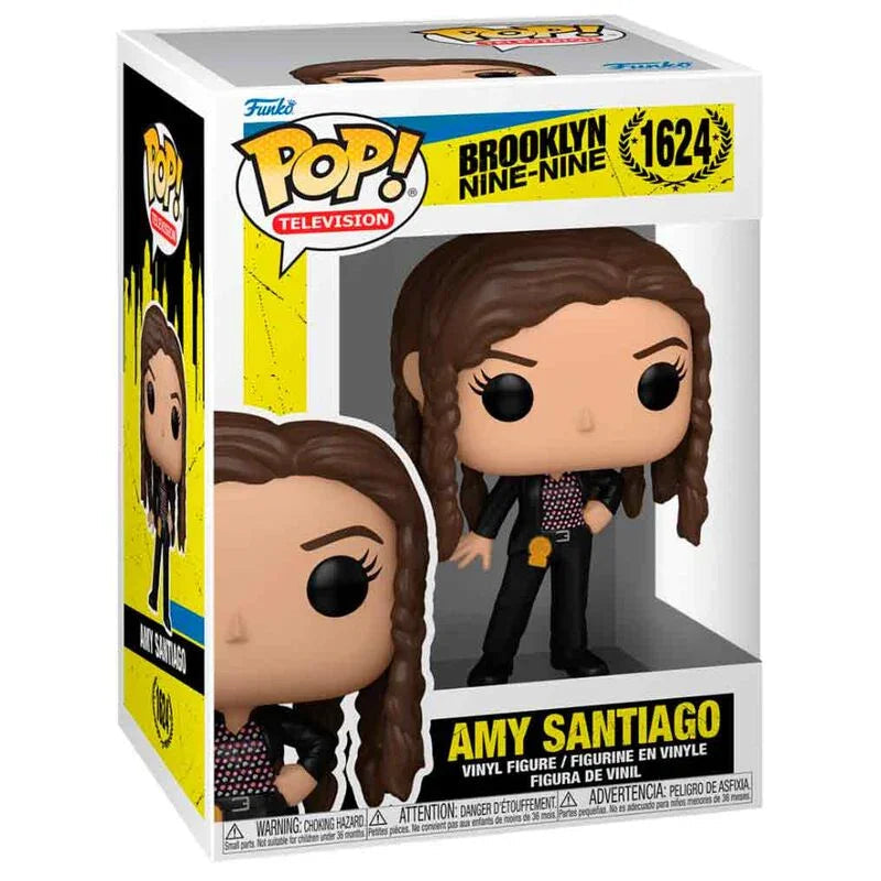Funko Pop! Brooklyn Nine-Nine Stressed Amy - Figura da Collezione Vinyl Nerdscape