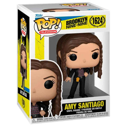 Funko Pop! Brooklyn Nine-Nine Stressed Amy - Figura da Collezione Vinyl Nerdscape