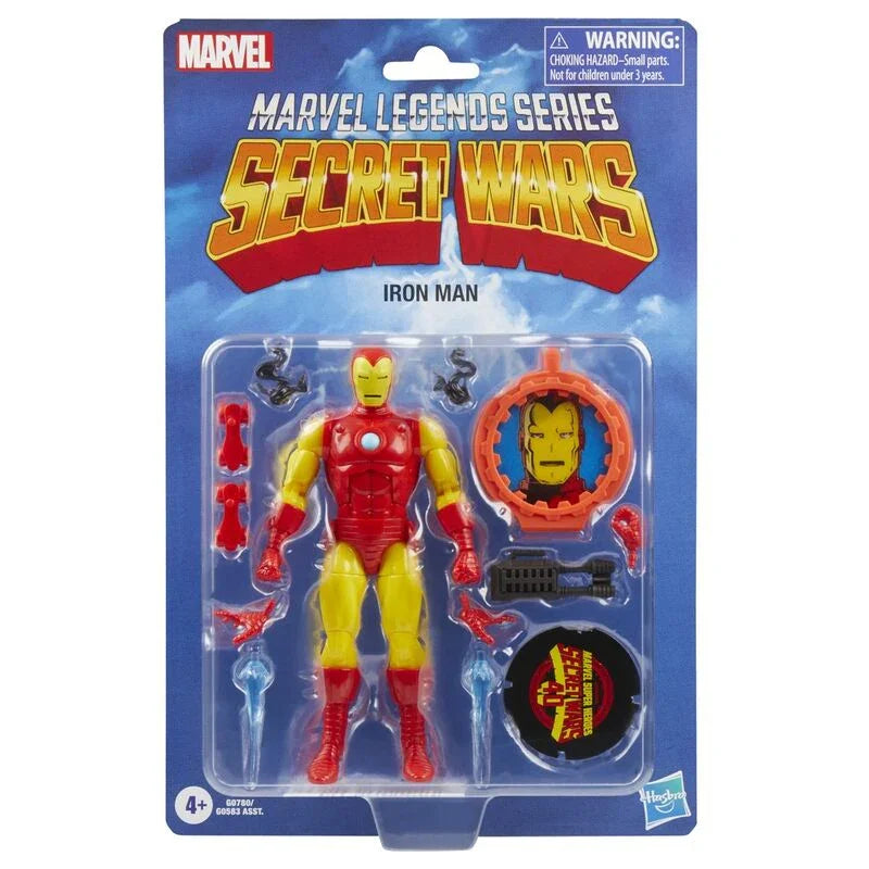 Marvel Legends Iron Man Secret Wars - Figura da Collezione Nerdscape Nerdscape